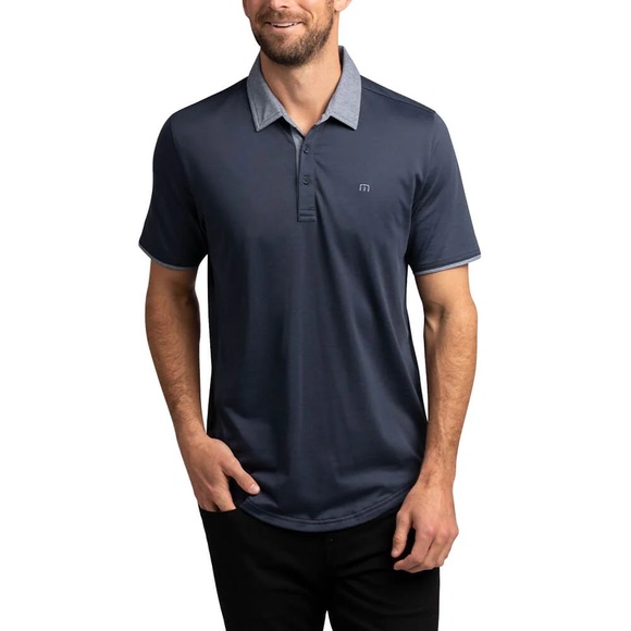 Travis Mathew Other - Travis Mathew Blue Polo Performance Shirt